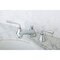 Kingston Brass KS4471ZL 8" Widespread Bathroom Faucet, Polished Chrome KS4471ZL - alternate 2